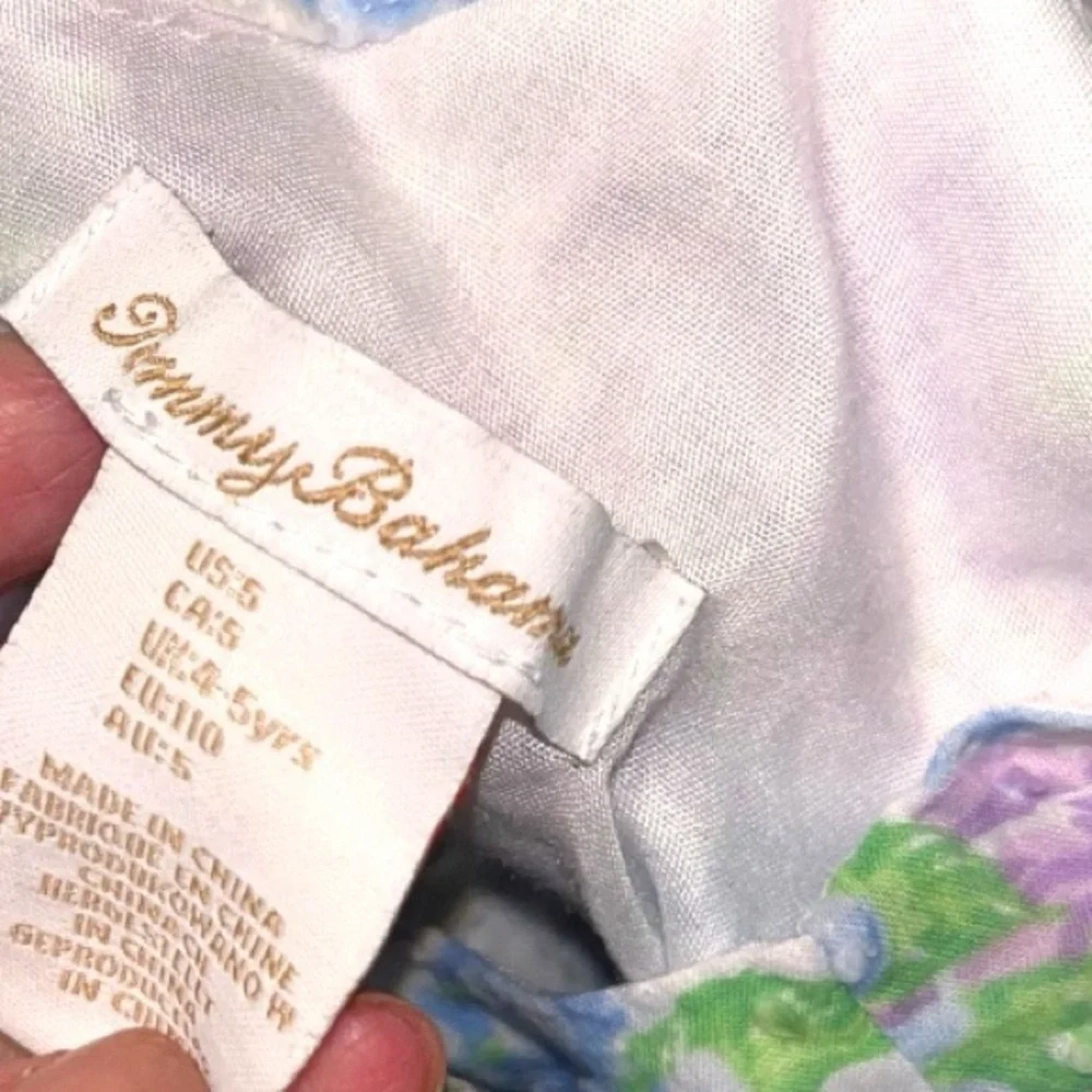 Tommy Bahama toddler girl floral cotton dress size 5T